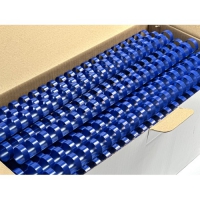 Пружины пластиковые bindMARK 22 мм, синие (50 шт.) (уп.) b43553