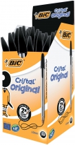 Ручка "Cristal" чорна 0,32 мм BIC bc847897