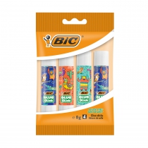 Комплект клей-олівець "ECO DECO", 4 шт в блістере BIC bc950640