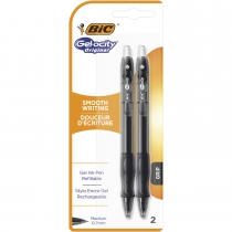 Ручка "Gel-Ocity Original", черная 2 шт в блистере BIC bc964760