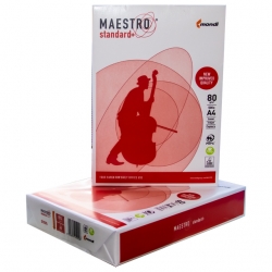 Бумага Maestro Standard Plus + А4 80 г/м2 500 листов, клас B+