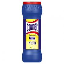 Порошок для чищення COMET, 475г, Лимон з хлорінолом Comet s.24724