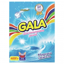 Порошок стиральный руч. GALA 400 г Морская свежесть д/цвет. вещей Gala s.60947