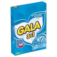 Порошок пральний руч. GALA 400г 2в1 Морська Свiжiсть Gala