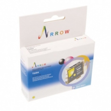 Аналог Epson C13T048340 Magenta (Червоний) Сумісний Картридж Arrow w_A-T0484