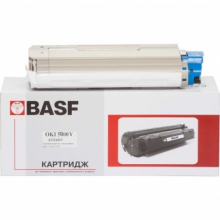 Картридж BASF заміна OKI 43324421 Yellow (BASF-KT-C5800Y-43324421) w_BASF-KT-C5800Y-43324421