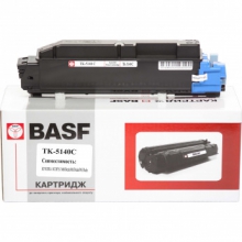 Туба BASF заміна Kyocera Mita 1T02NRCNL0 Cyan (BASF-KT-TK5140C) w_BASF-KT-TK5140C