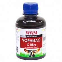 Чернила WWM C08 Black для Canon 200г (C08/B) водорастворимые w_C08/B