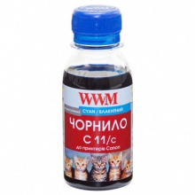 Чорнило WWM C11 Cyan для Canon 100г (C11/C-2) водорозчинне w_C11/C-2