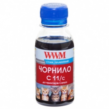 Чернила WWM C11 Cyan для Canon 100г (C11/C-2) водорастворимые w_C11/C-2