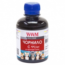 Чорнило WWM C11 Gray для Canon 200г (C11/GY) водорозчинне w_C11/GY