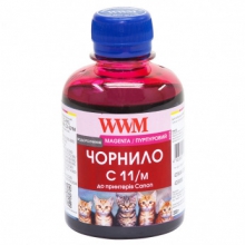 Чорнило WWM C11 Magenta для Canon 200г (C11/M) водорозчинне w_C11/M