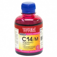 Чорнило WWM C14 Magenta для Canon 200г (C14/M) водорозчинне w_C14/M