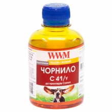 Чорнило WWM C41 Yellow для Canon 200г (C41/Y) водорозчинне w_C41/Y