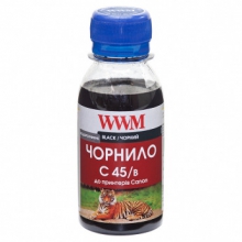 Чернила WWM C45 Black для Canon 100г (C45/B-2) водорастворимые w_C45/B-2