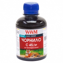 Чернила WWM C45 Black для Canon 200г (C45/BP) пигментные w_C45/BP