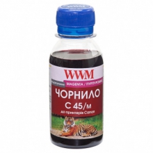 Чорнило WWM C45 Magenta для Canon 100г (C45/M-2) водорозчинне w_C45/M-2