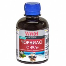 Чорнило WWM C49 Black для Canon 200г (C49/BP) пігментне w_C49/BP