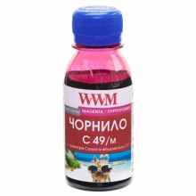 Чорнило WWM C49 Magenta для Canon 100г (C49/M-2) водорозчинне w_C49/M-2