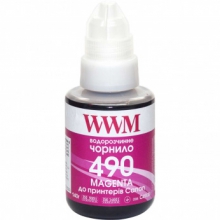 Чорнило WWM GI-490 Magenta для Canon 140г (C490M) w_C490M