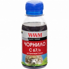 Чорнило WWM C67 Black для Canon 100г (C67/B-2) водорозчинне w_C67/B-2