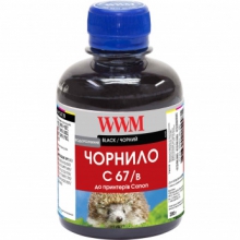 Чернила WWM C67 Black для Canon 200г (C67/B) водорастворимые w_C67/B