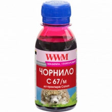 Чорнило WWM C67 Magenta для Canon 100г (C67/M-2) водорозчинне w_C67/M-2