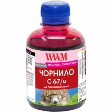 Чорнило WWM C67 Magenta для Canon 200г (C67/M) водорозчинне w_C67/M