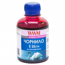 Чорнило WWM E26 Magenta для Epson 200г (E26/M) водорозчинне w_E26/M