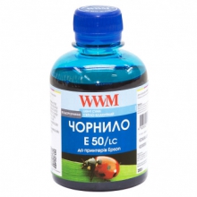 Чернила WWM E50 Light Cyan для Epson 200г (E50/LC) водорастворимые w_E50/LC