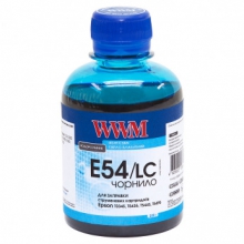 Чернила WWM E54 Light Cyan для Epson 200г (E54/LC) водорастворимые w_E54/LC