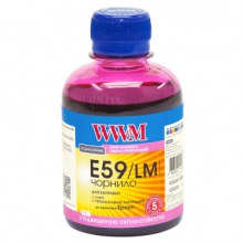 Чорнило WWM E59 Light Magenta для Epson 200г (E59/LM) водорозчинне w_E59/LM
