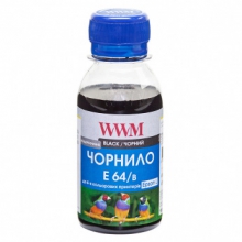 Чорнило WWM E64 Black для Epson 100г (E64/B-2) водорозчинне w_E64/B-2