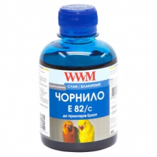 Чорнило WWM E82 Cyan для Epson 200г (E82/C) водорозчинне w_E82/C