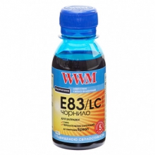 Чорнило WWM E83 Light Cyan для Epson 100г (E83/LC-2) водорозчинне w_E83/LC-2