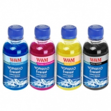 Комплект чорнила WWM EVEREST BP/CP/MP/YP для Epson 4х100г (EP02SET-4) пігментне w_EP02SET-4