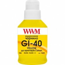 Чернила WWM GI-40 для Canon 190г Yellow (G40Y) w_G40Y