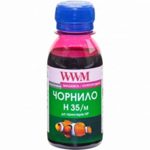 Чернила для СНПЧ WWM H35 Magenta для HP 100г (H35/M-2) водорастворимые w_H35/M-2