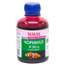 Чорнило для СНПЧ WWM H35 Magenta для HP 200г (H35/M) водорозчинне w_H35/M
