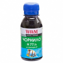 Чорнило WWM H77 Black для HP 100г (H77/B-2) водорозчинне w_H77/B-2