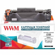 Картридж WWM заміна HP CF237A Black (LC61N) w_LC35N