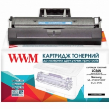 Картридж тонерный WWM для Samsung ML-2160/2165W/SCX-3400 аналог MLT-D101S Black ( 1500 копий) (LC56N) w_LC56N