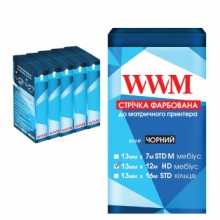 Лента красящая 10мм х 12м HD правый Refill Black (R10.12HR5) 5шт w_R10.12HR5