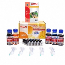 ПЗК - Перезаправні Картриджі WWM для Принтера Canon RC.CLI521ARC w_RC.CLI-521