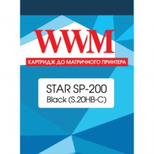 Картридж WWM Black (Чорний), Red (RIR.40T) (Gr.98511R) w_S.20HB-C