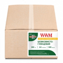 Фотобумага WWM шелковисто-глянцевая 260Г/м кв, А4, 500л (SG260.500) w_SG260.500
