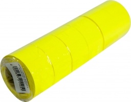 Ценник прямоугол. цветн.(С) 24*15, желтый, внешняя намотка (500шт; 6м) Украина