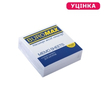 Блок білого паперу для нотаток, JOBMAX 90х90х30мм, не скл Buromax вр-BM.2209