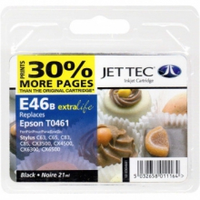 Картридж JetTec для Epson Stylus C63/C65/C83 аналог C13T04714A Black (110E004601) w_110E004601