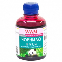 Чорнило WWM B51 Magenta для Brother 200г (B51/M) водорозчинне w_B51/M